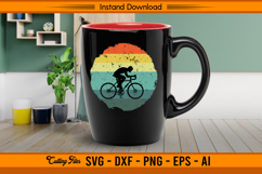 Vintage Retro Bicycle Cycling SVG Design for Bikers Product Image 3