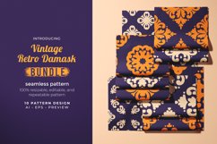 Vintage Retro Damask - Seamless Pattern Product Image 1
