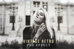 vintage retro photo psd effect Product Image 1