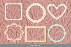 Vintage Rose Flowers Frames Set Product Image 1