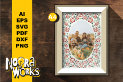 Vintage Roses Frame A4 Shadow Box Product Image 1