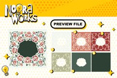 Vintage Roses Frame Shadow Box Product Image 2