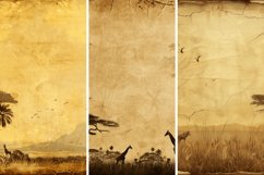 Vintage Safari Digital Paper Bundle Product Image 4