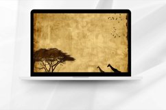 Vintage Safari Digital Paper Bundle Product Image 2