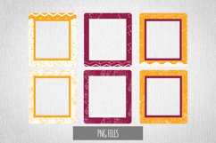 Vintage Sagitarius Sign Pattern Frame Set Product Image 1