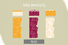 Vintage Sagitarius Sign Seamless Pattern Torn Paper Product Image 1