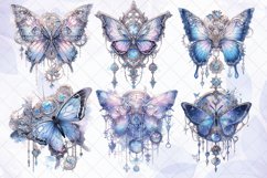 Vintage Sailor Butterfly Watercolor Sublimation Product Image 2