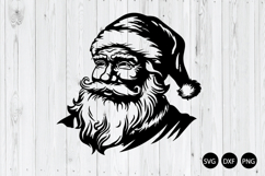 Vintage Santa Claus SVG, Vintage Christmas SVG, Santa Claus Product Image 1