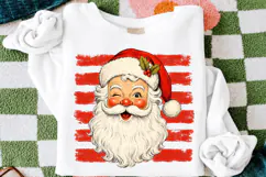 Vintage Santa Claus PNG - Christmas Sublimation Design Product Image 3
