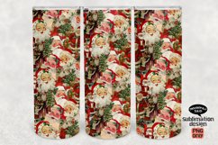 Vintage santas mashup png for tumbler sublimation
