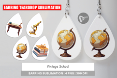 Earring Vintage School Day Product Image 1