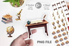 Vintage School Day Sticker Product Image 1