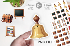 Vintage School Day Sticker Product Image 1