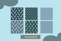 Vintage Seahorse Pattern Paper Pack Product Image 1