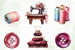 Vintage Sewing Sublimation Clipart Product Image 3