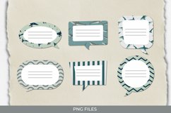 Vintage Shark Seamless Pattern Speech Bubble Product Image 1