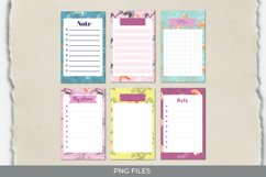Vintage Shrimp Seamless Pattern Shaped Journaling Page Product Image 1