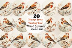 Vintage Snow Bunting Bird Wind Spinner,Vintage Snow Bunting Bird Wind Spinner,Vintage Snow Bunting Bird,Snow Bunting Bird Wind Spinner Sublimation,Decoupage Snow Buntings Wind Spinner,Wind Spinner Love,Vintage Birds Wind Spinner Vintage Snow Bunting B,Sub