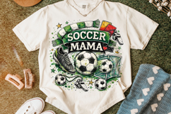 Retro Soccer Mama PNG, Soccer PNG Sublimation, Soccer Ball Product Image 4