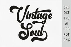 Vintage soul svg Old soul svg Boho svg Retro svg 70s svg png Product Image 1