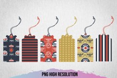 Vintage Sport Badges Patterned Tags Product Image 1