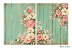 Old Wood Papers Junk Journal Background | Printable Pages Product Image 3