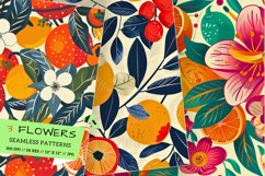 Vintage Pattern Design,Retro Floral Scene,Vibrant Spring Colors,Bold Vintage Design,Seamless Floral Pattern,Retro Spring Scene,Vibrant Vintage Pattern,Vintage Floral Fruits,Springtime Seamless Design,Bold Retro Colors,Floral Vintage Pattern,Seamless Sprin