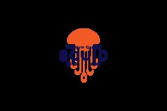 Vintage squid logo design template Product Image 2