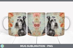 GorgeousDecoupage Standard Schnauzers Mug Wrap design.