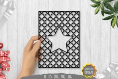 Vintage Star Stencil Papercut Product Image 1