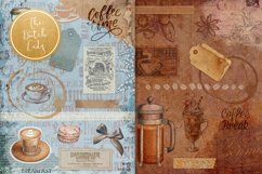 Digital Decoupage &amp; Scrapbook Sheets - Coffee Theme - 5 Product Image 3