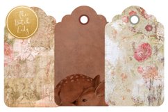 Label &amp; Tag Clipart Set - Vintage Earth Tones Product Image 4