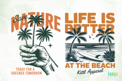 Vintage Summer Beach Collection SVG Product Image 1