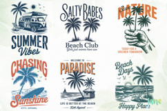 Vintage Summer Beach Collection SVG Product Image 6