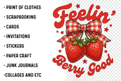 Vintage Summer Fruit Quotes PNG Product Image 2