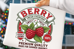 Vintage Summer Fruit Quotes PNG Product Image 3