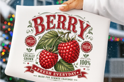 Vintage Summer Fruit Quotes PNG Product Image 3