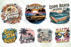 Vintage Summer Sublimation Product Image 2