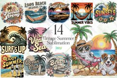 Vintage Summer Sublimation Product Image 1