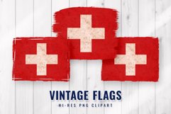 Switzerland Flag Distressed Sublimation Backgrounds Product Image 1