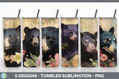 Bundle of six Decoupage Tasmanian Devils Tumbler designs.