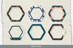 Vintage Taurus Sign Seamless Pattern Frames Product Image 1