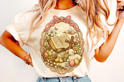 Vintage Retro Christian Easter PNG, Bible Verse Jesus PNG Product Image 4