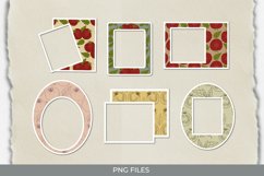 Vintage Tomatoes Seamless Pattern Frames Product Image 1