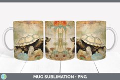 GorgeousDecoupage Tortoises Mug Wrap design.