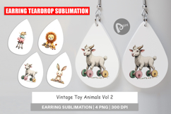 Earring Vintage Toy Animals Product Image 1