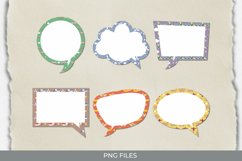 Vintage Travel Airplane Speech Bubble Product Image 1