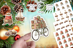 Tropical Christmas Vehicle Sticker Product Image 1