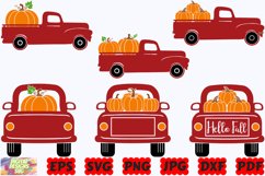 Fall Truck SVG | Autumn Truck SVG | Vintage Truck SVG | Fall Product Image 3