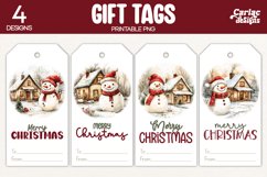 vintage truck gift tags